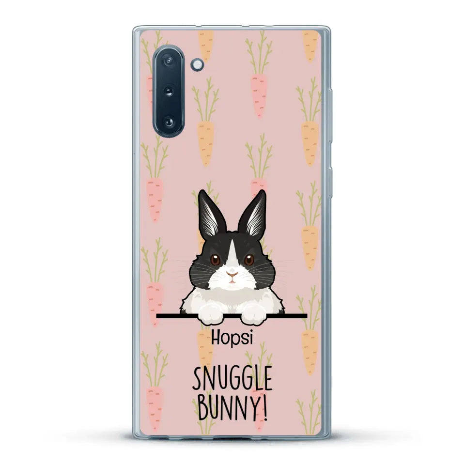 Snuggle bunny - Personalised Phone Case