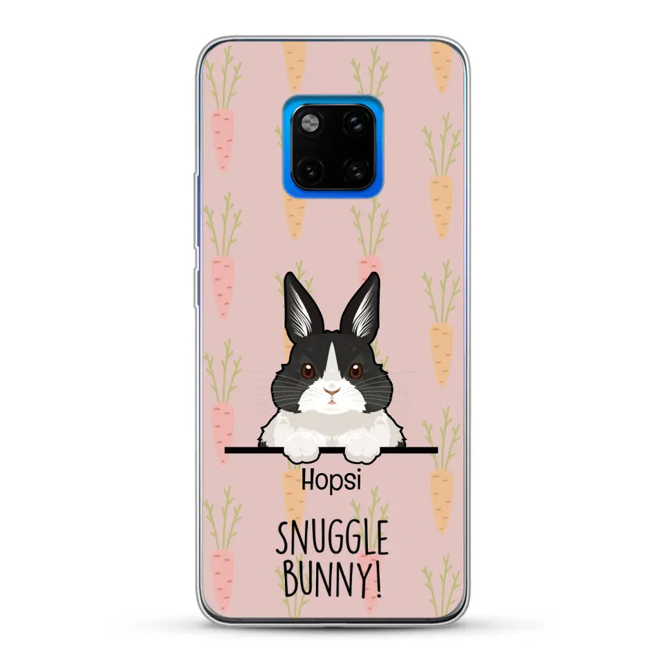 Snuggle bunny - Personalised Phone Case