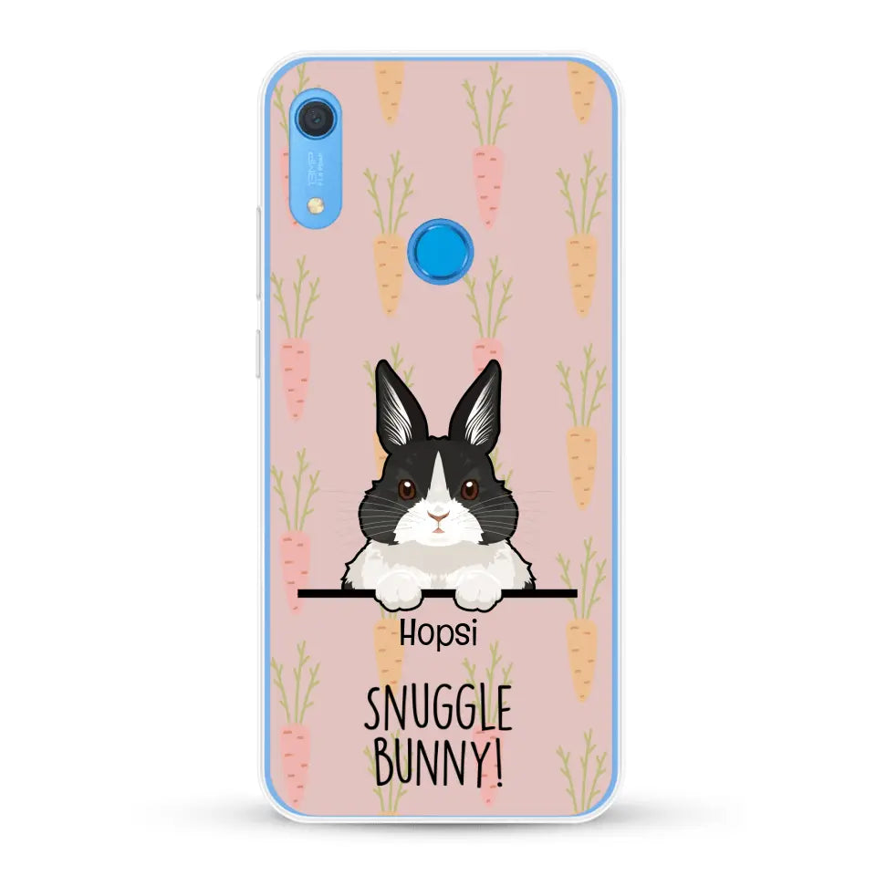 Snuggle bunny - Personalised Phone Case