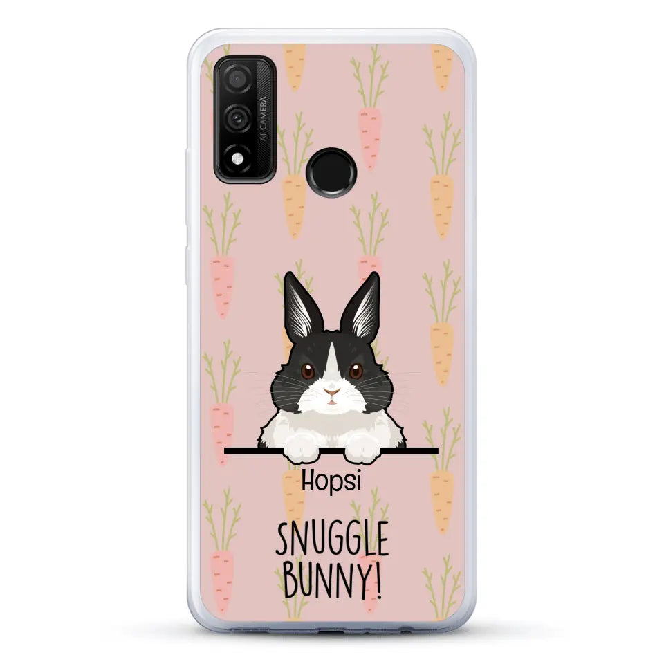 Snuggle bunny - Personalised Phone Case