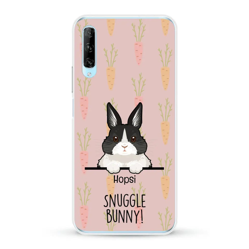 Snuggle bunny - Personalised Phone Case