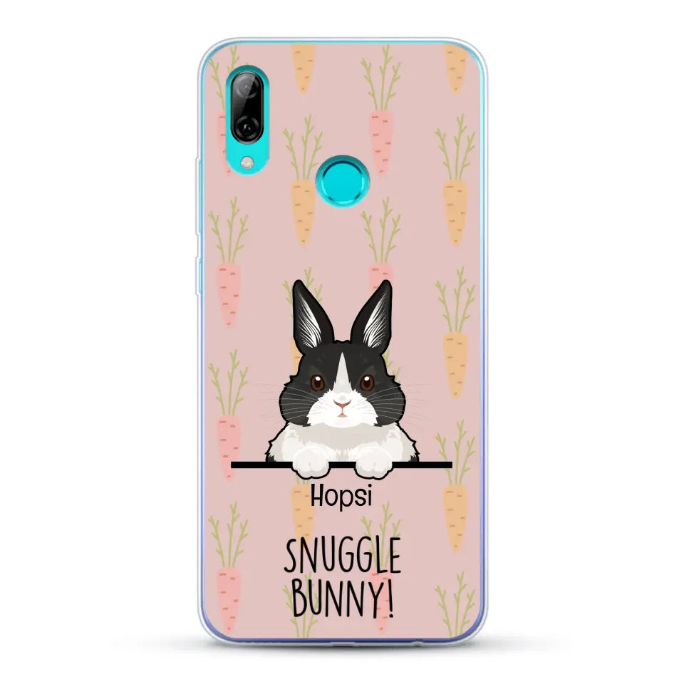 Snuggle bunny - Personalised Phone Case