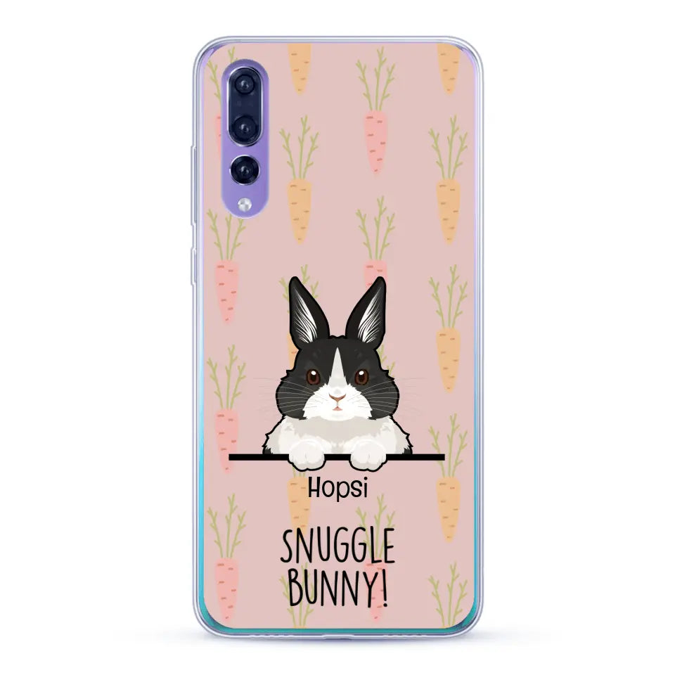 Snuggle bunny - Personalised Phone Case