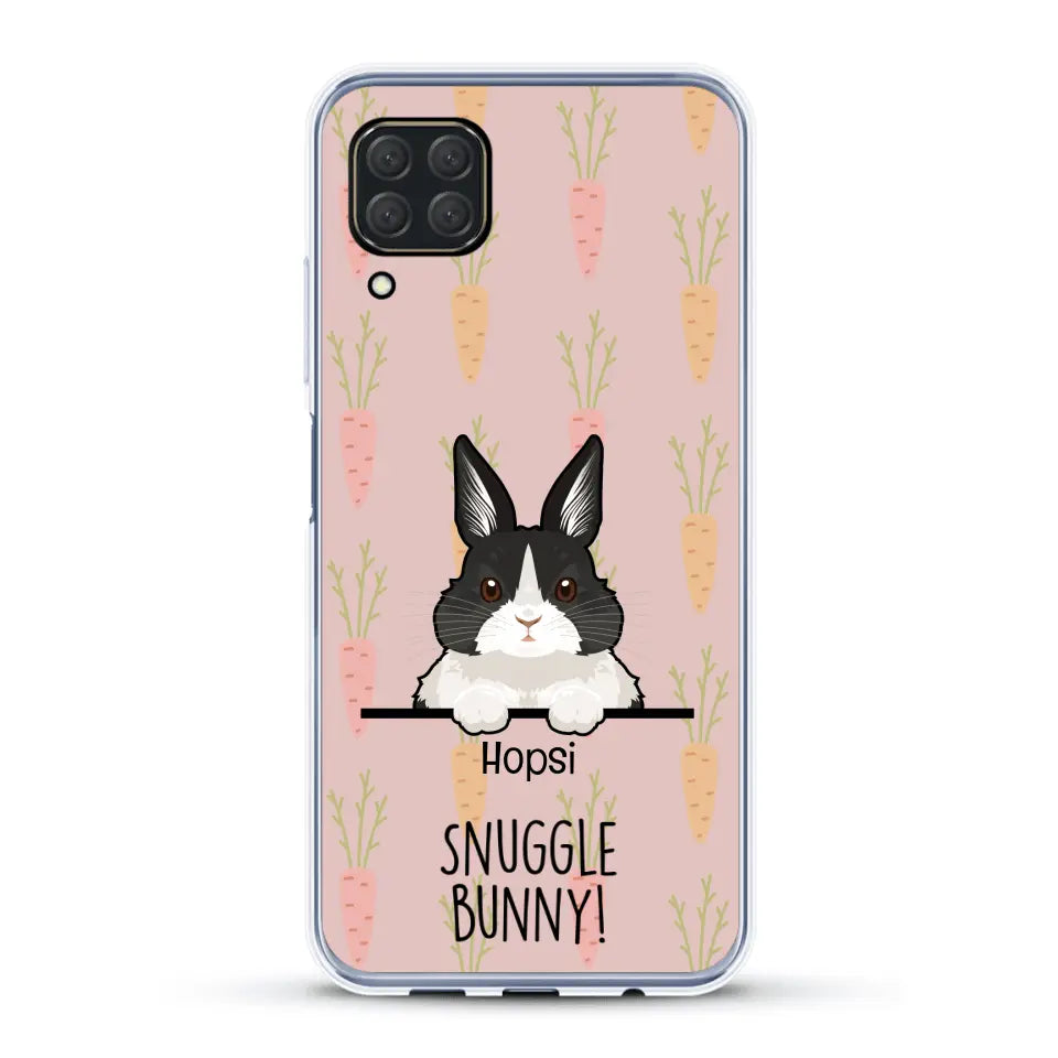 Snuggle bunny - Personalised Phone Case