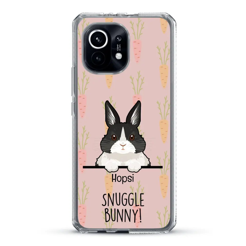 Snuggle bunny - Personalised Phone Case