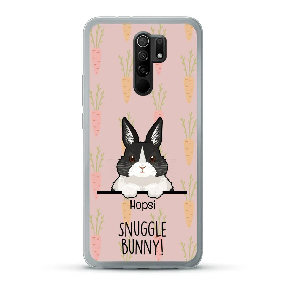 Snuggle bunny - Personalised Phone Case