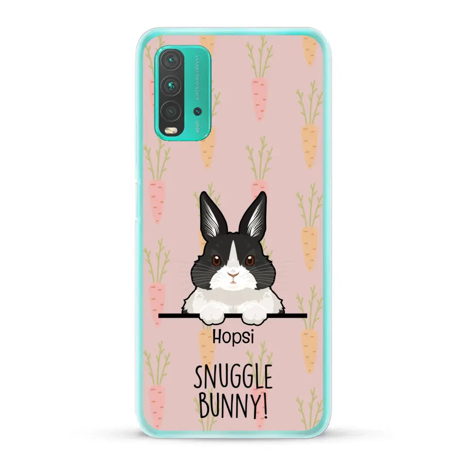 Snuggle bunny - Personalised Phone Case