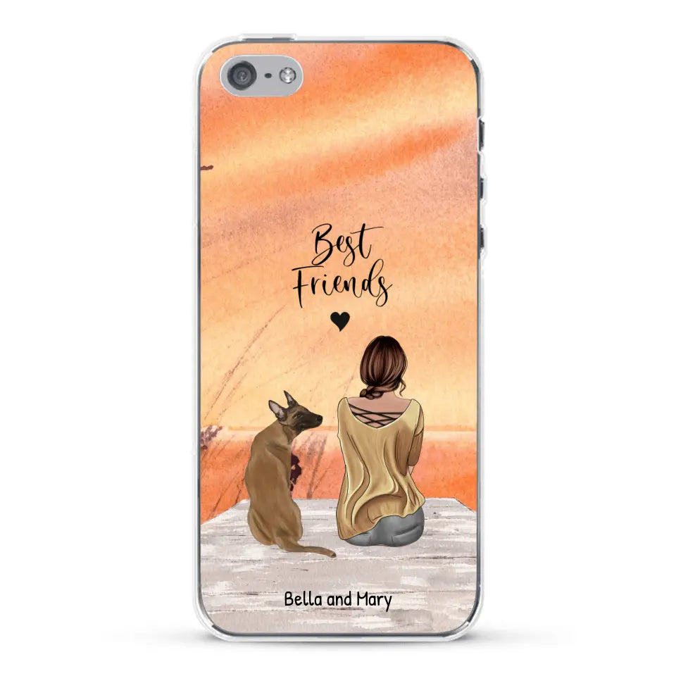 Together with my pet - Personalised Phone Case