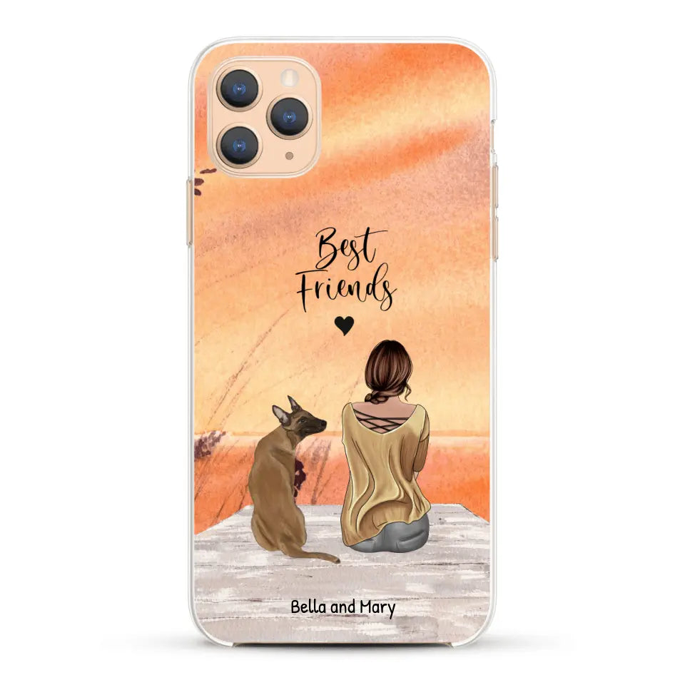 Together with my pet - Personalised Phone Case