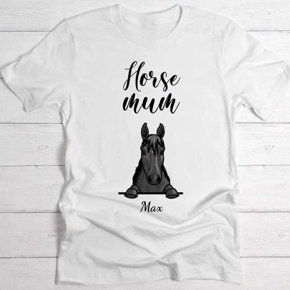 Horse mum - Personalised T-Shirt