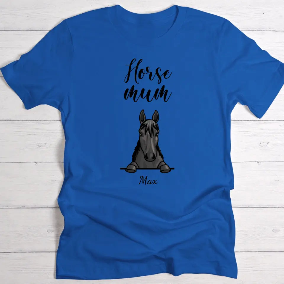 Horse mum - Personalised T-Shirt