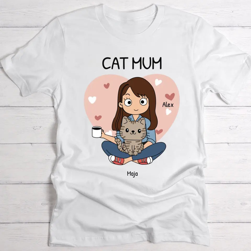 Pet parent - Personalised T-Shirt (Comic Style)