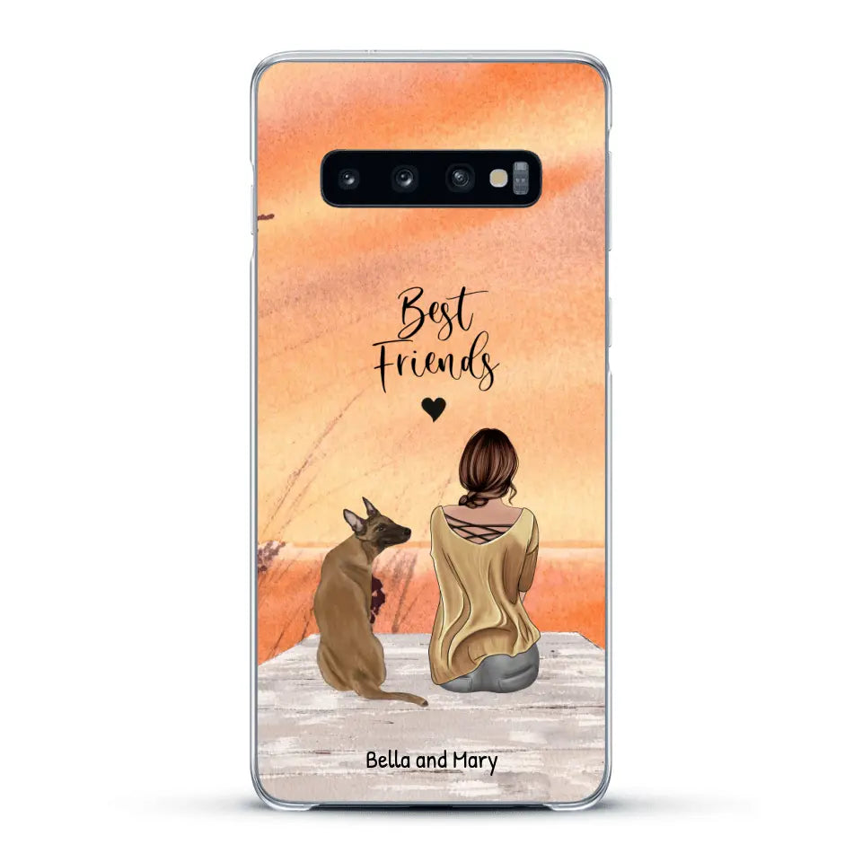 Together with my pet - Personalised Phone Case