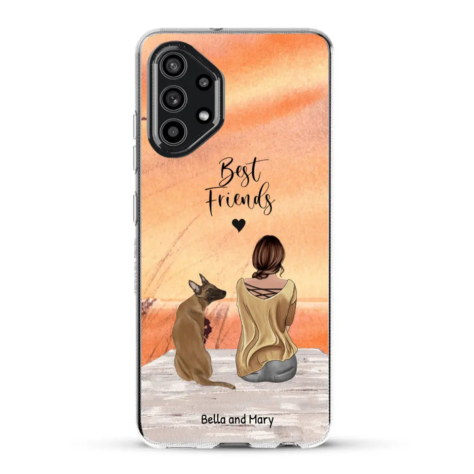 Together with my pet - Personalised Phone Case