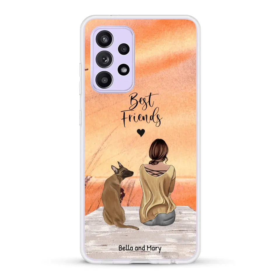 Together with my pet - Personalised Phone Case