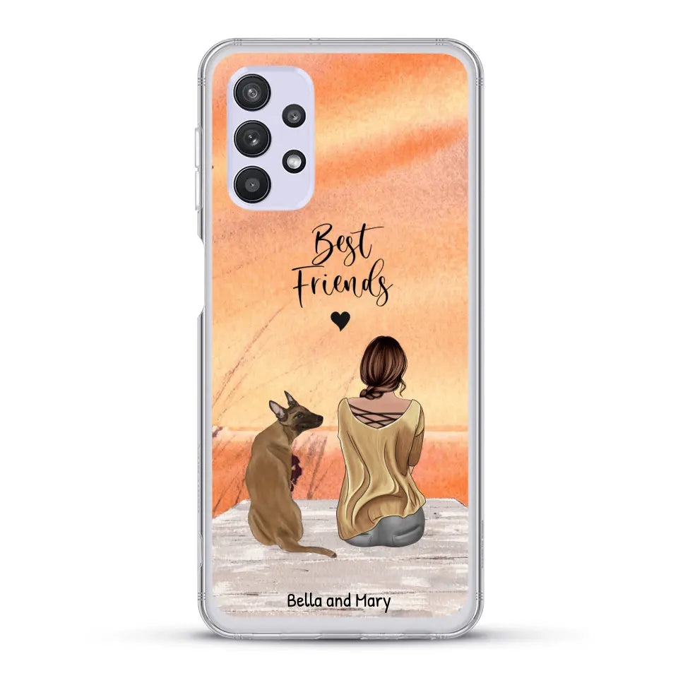 Together with my pet - Personalised Phone Case