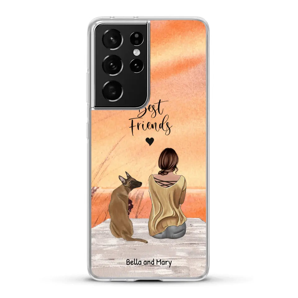 Together with my pet - Personalised Phone Case