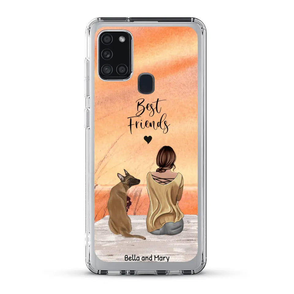 Together with my pet - Personalised Phone Case