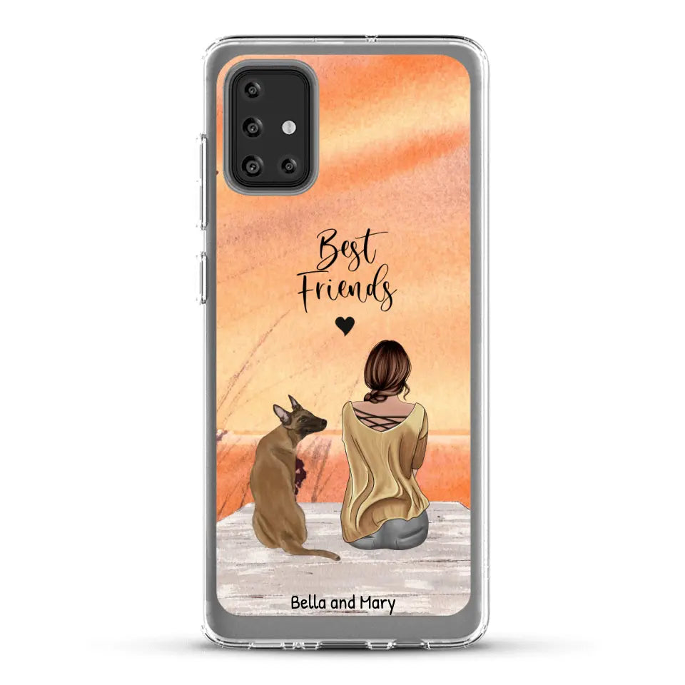 Together with my pet - Personalised Phone Case