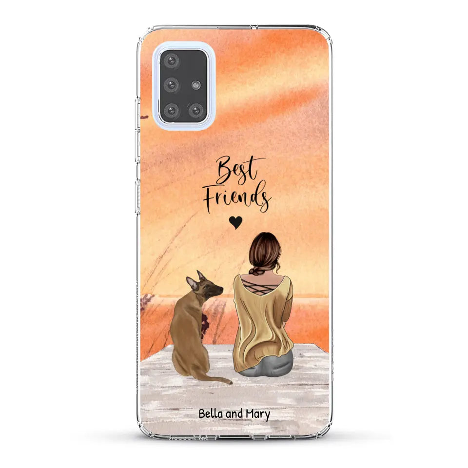 Together with my pet - Personalised Phone Case