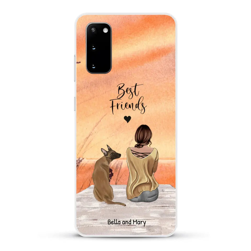 Together with my pet - Personalised Phone Case