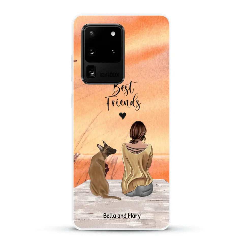 Together with my pet - Personalised Phone Case