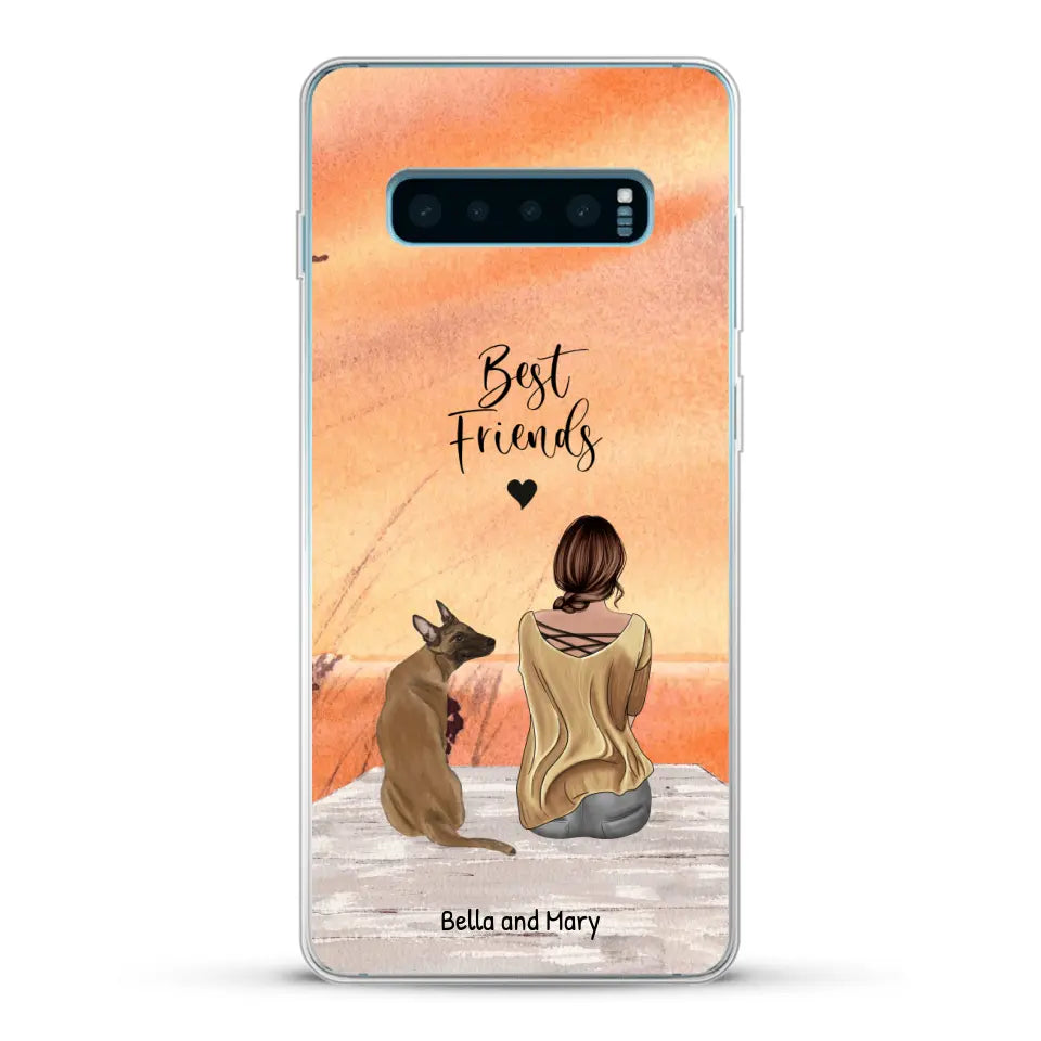 Together with my pet - Personalised Phone Case