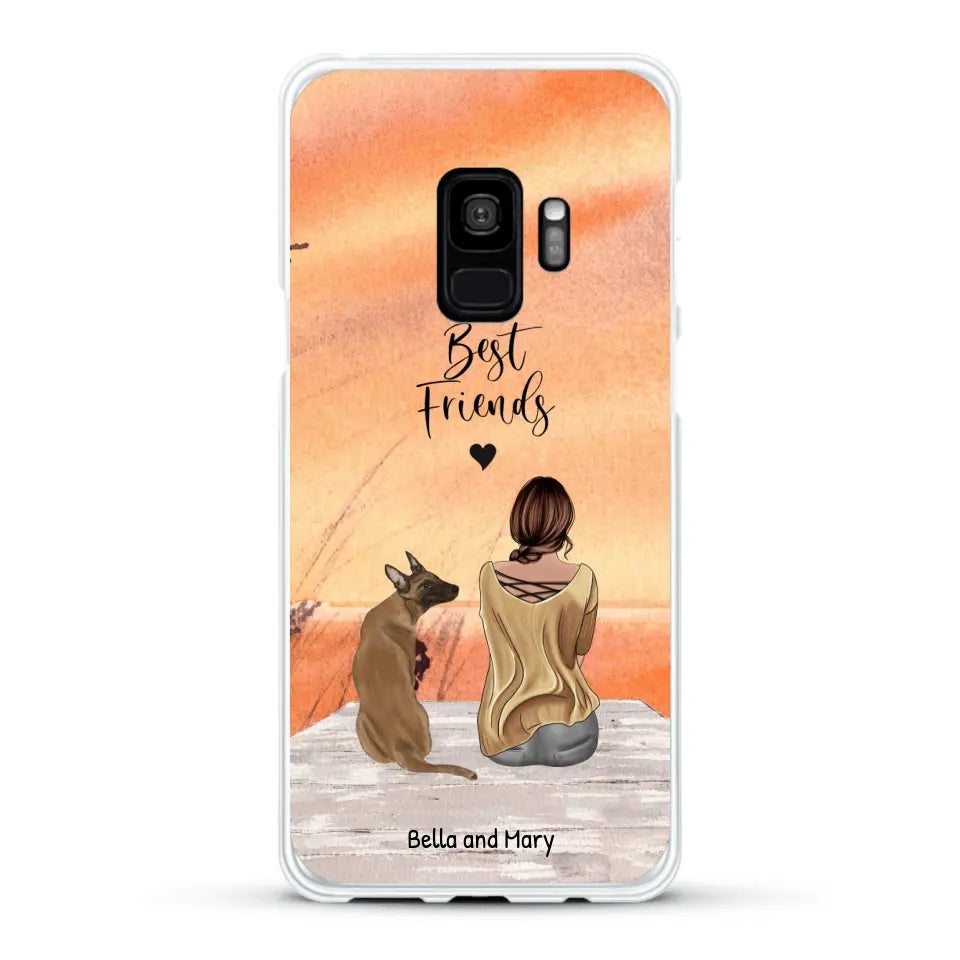 Together with my pet - Personalised Phone Case