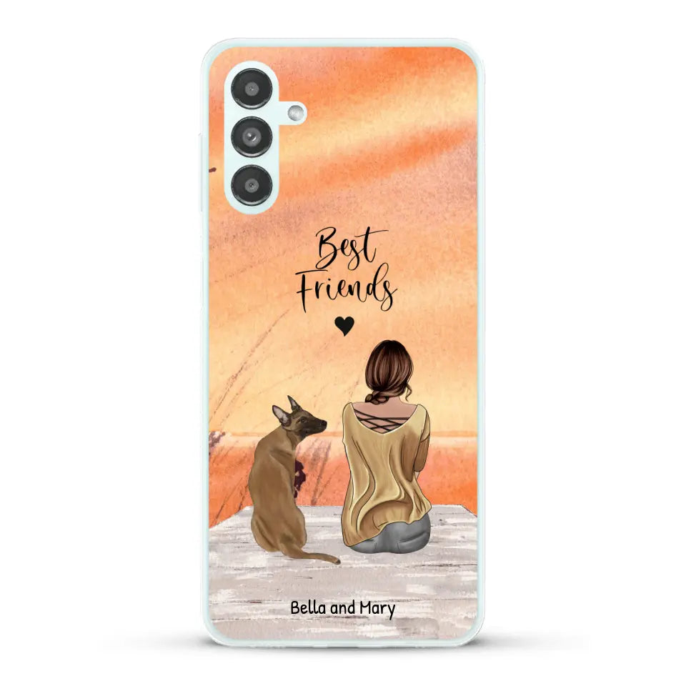 Together with my pet - Personalised Phone Case