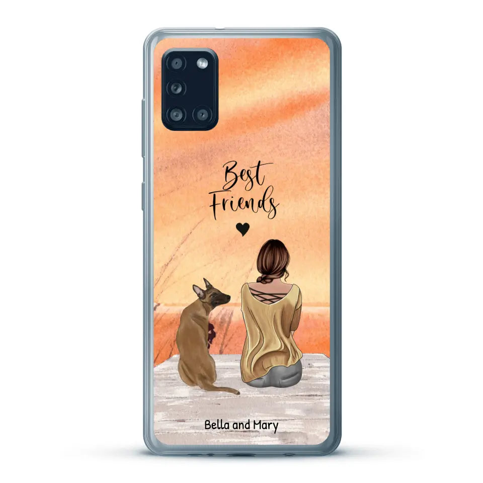 Together with my pet - Personalised Phone Case