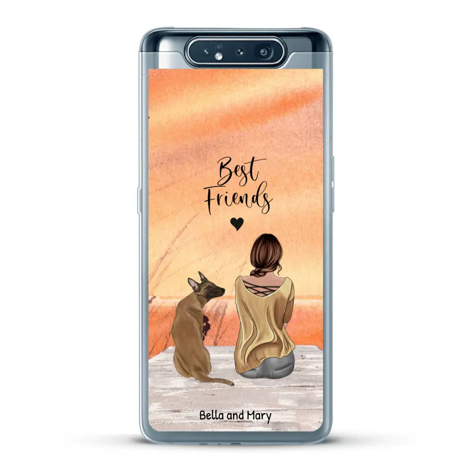 Together with my pet - Personalised Phone Case