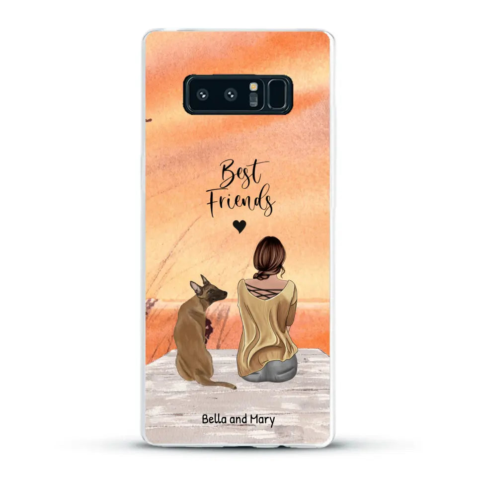 Together with my pet - Personalised Phone Case