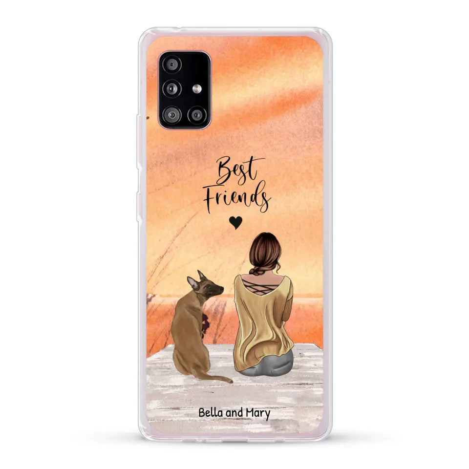 Together with my pet - Personalised Phone Case