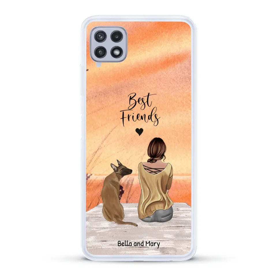 Together with my pet - Personalised Phone Case