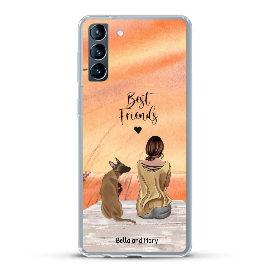 Together with my pet - Personalised Phone Case