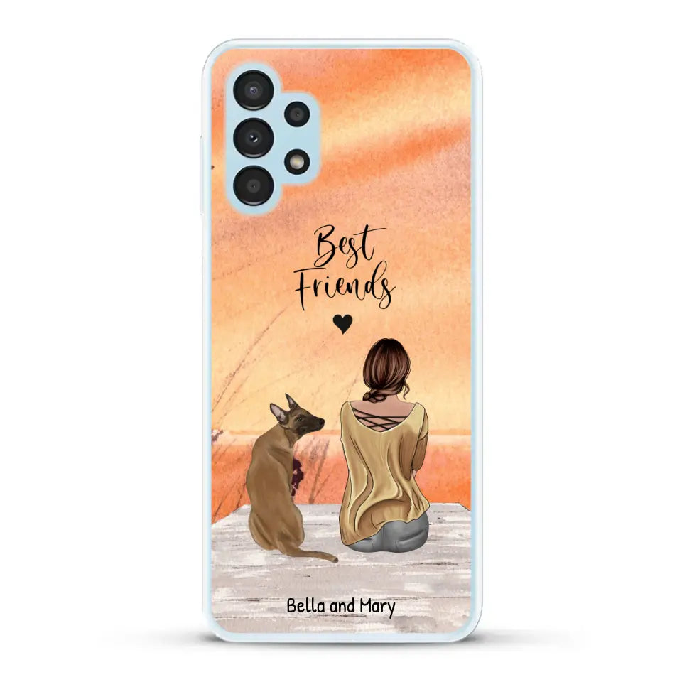 Together with my pet - Personalised Phone Case