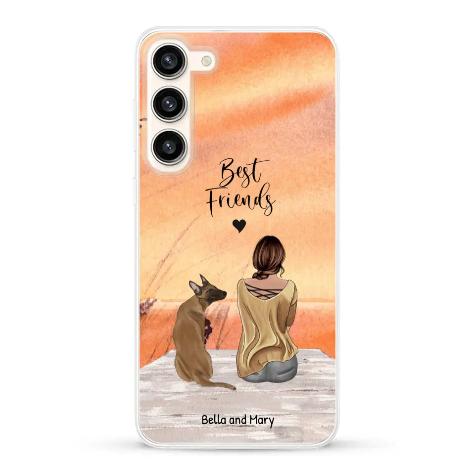 Together with my pet - Personalised Phone Case