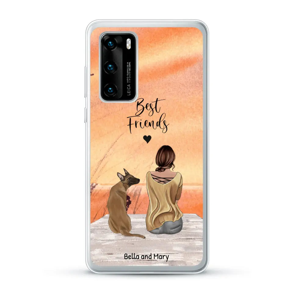 Together with my pet - Personalised Phone Case