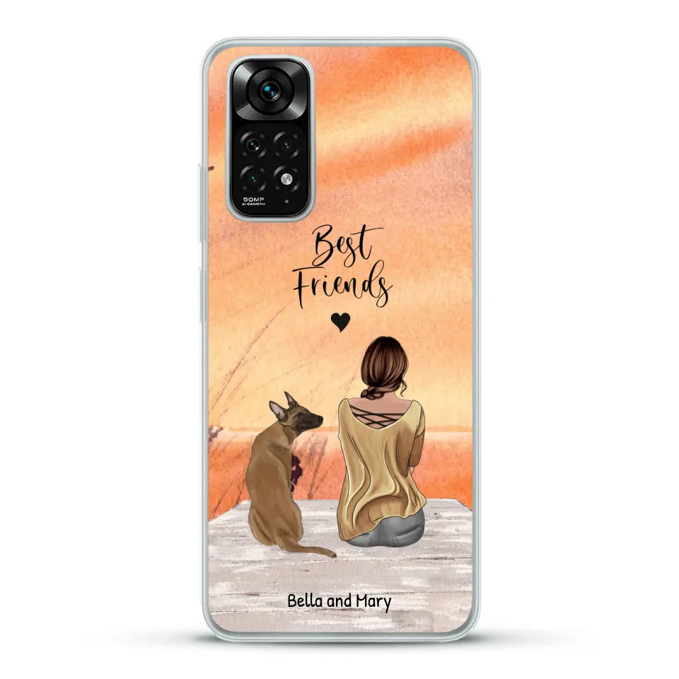 Together with my pet - Personalised Phone Case