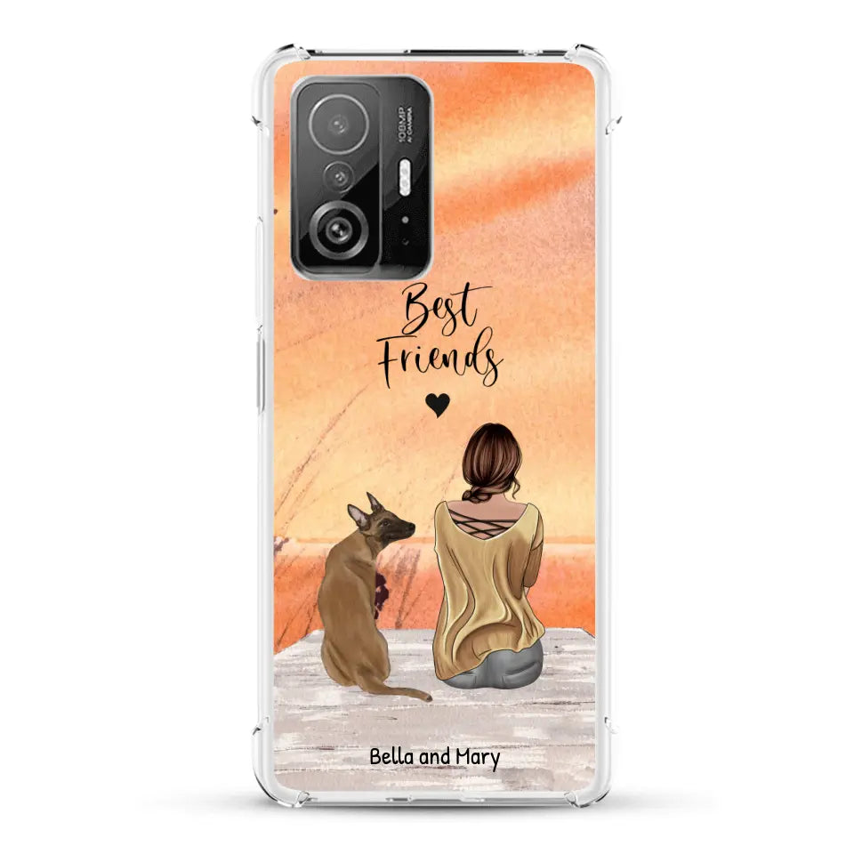 Together with my pet - Personalised Phone Case