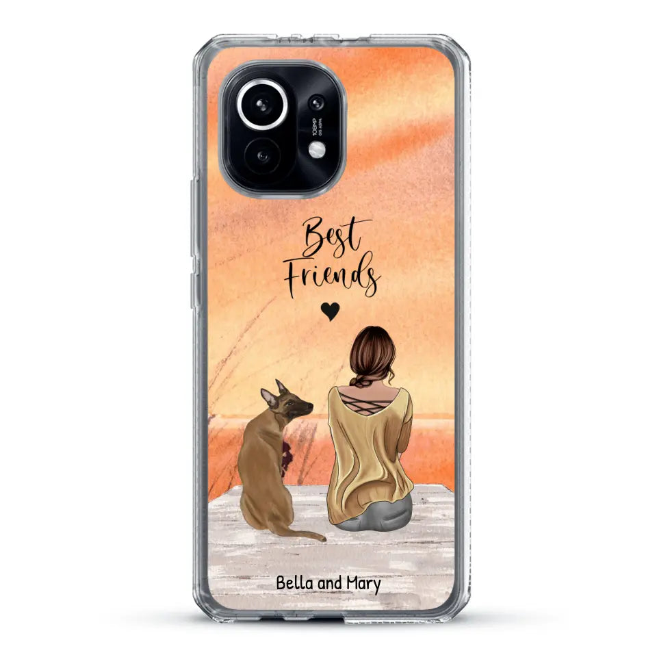 Together with my pet - Personalised Phone Case