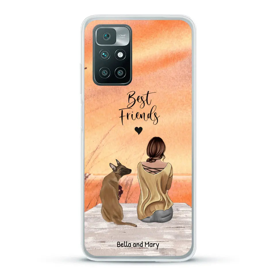 Together with my pet - Personalised Phone Case