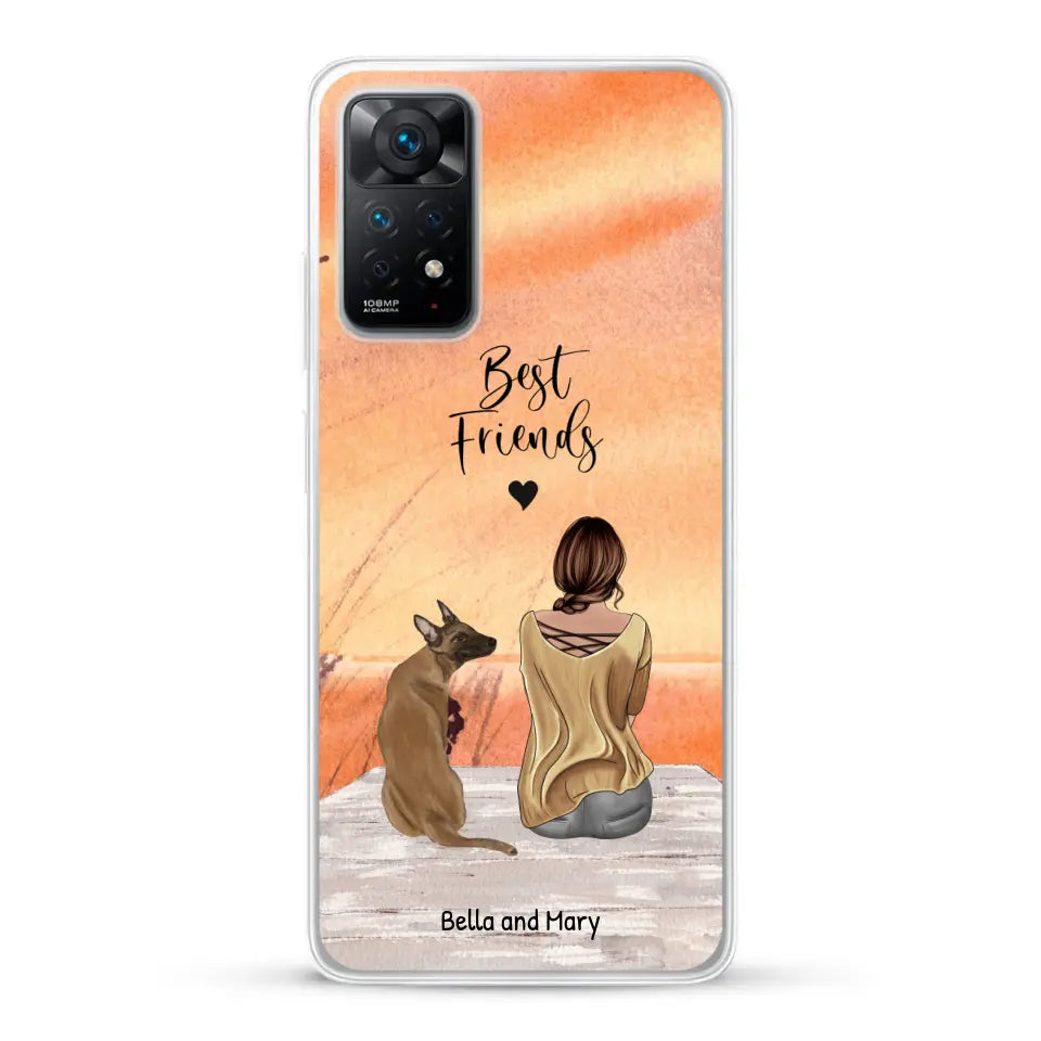 Together with my pet - Personalised Phone Case