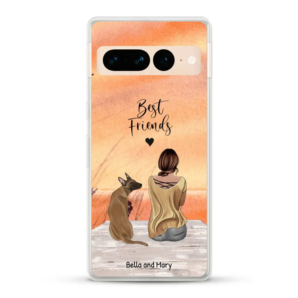 Together with my pet - Personalised Phone Case