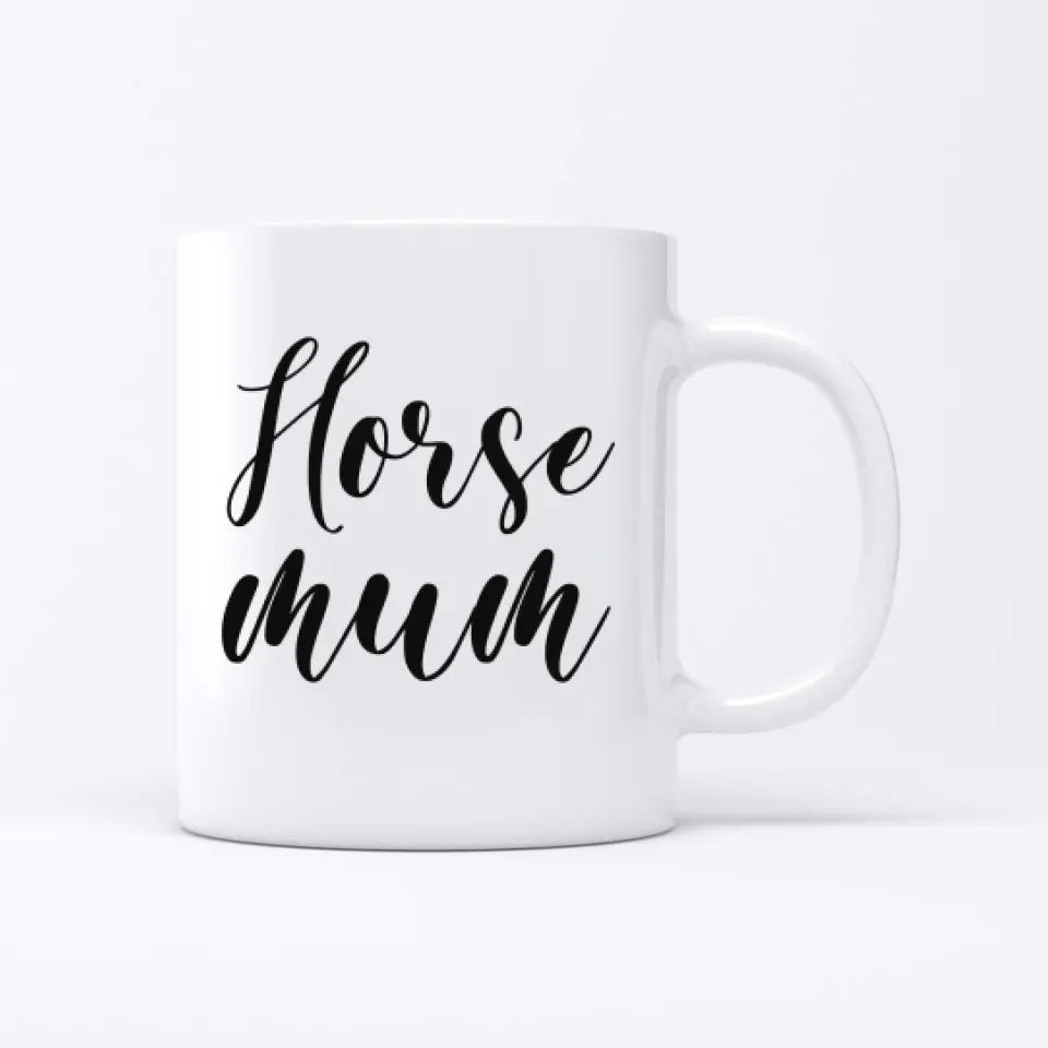 Horse mum - Personalised mug