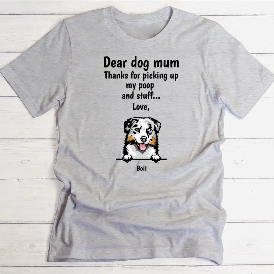 Dog Poop - Personalised t-shirt