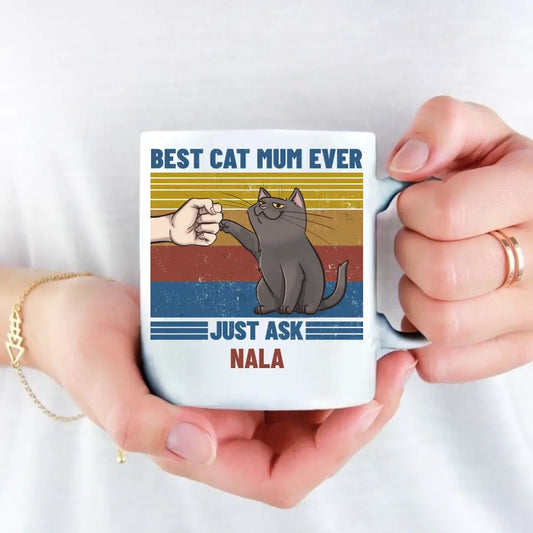 Best cat parents of - Personalised Mug