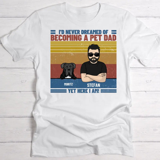 The ultimate pet dad - Personalised T-Shirt