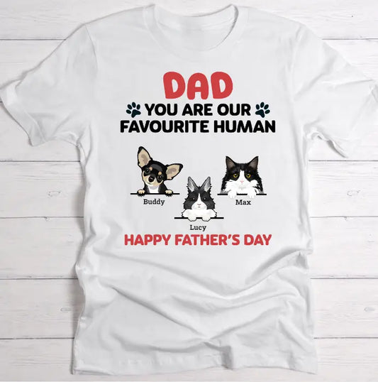 Favourite Human - Personalised T-Shirt