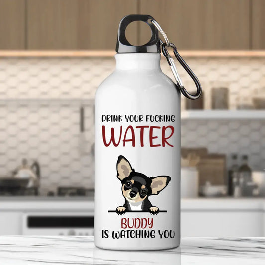 Drink your Water - Personalised Water Bottle